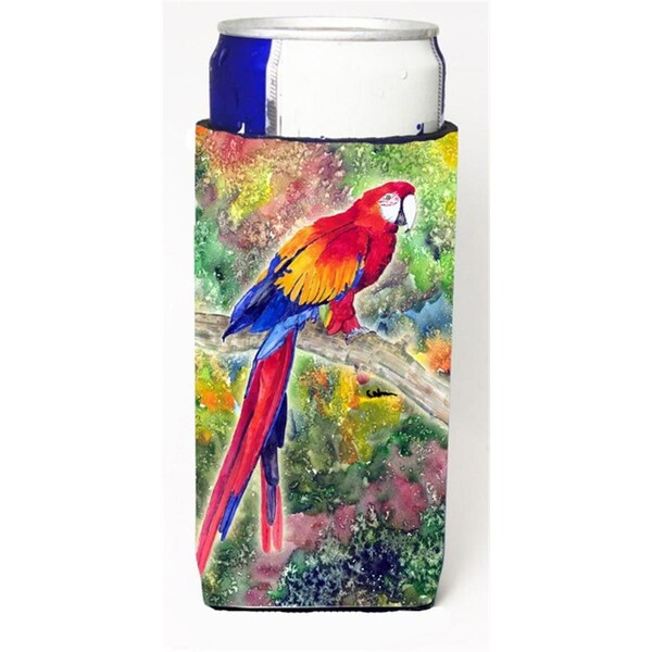 Carolines Treasures Parrot Parrot Head Michelob Ultra bottle sleeves for slim cans 12 oz. - 8603MUK