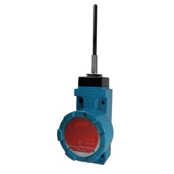 Interruptor de límite para ubicaciones peligrosas de Honeywell, Palanca de balanceo, 1NC/1NO, 10A @ 600V AC, Ubicación del actuador: Superior - LSXJ3K-7A