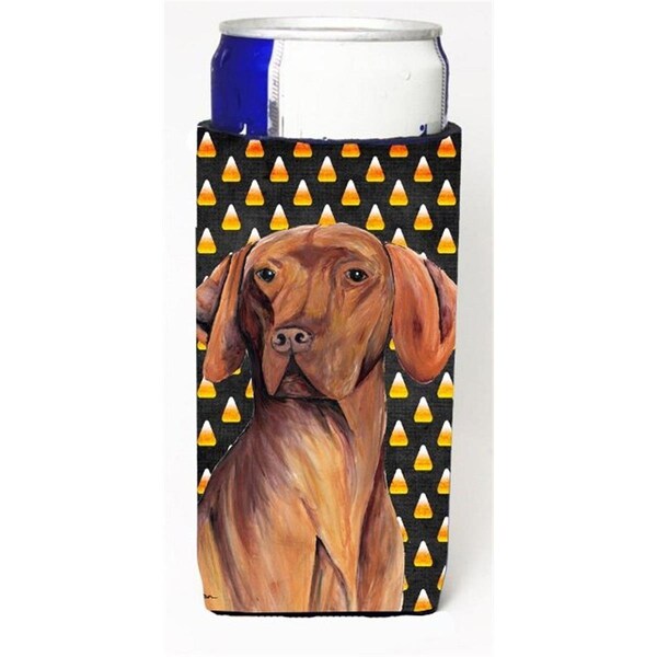 Carolines Treasures Vizsla Candy Corn Halloween Portrait Michelob Ultra s for slim cans - SC9169MUK