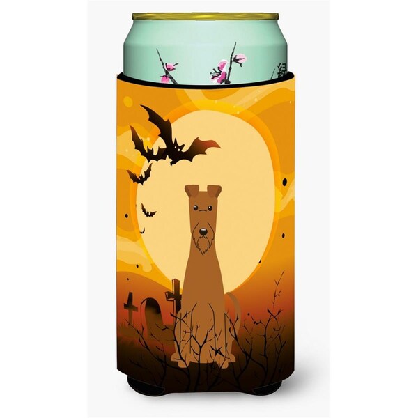 Carolines Treasures Halloween Irish Terrier Tall Boy Beverage Insulator Hugger - BB4328TBC