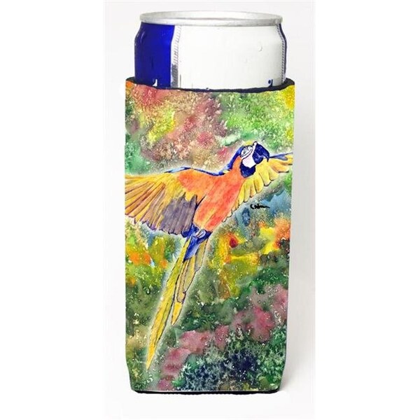 Carolines Treasures Carolines Treasures 8602MUK Parrot Parrot Head Michelob Ultra bottle sleeves for slim cans 12 oz. - 8602MUK