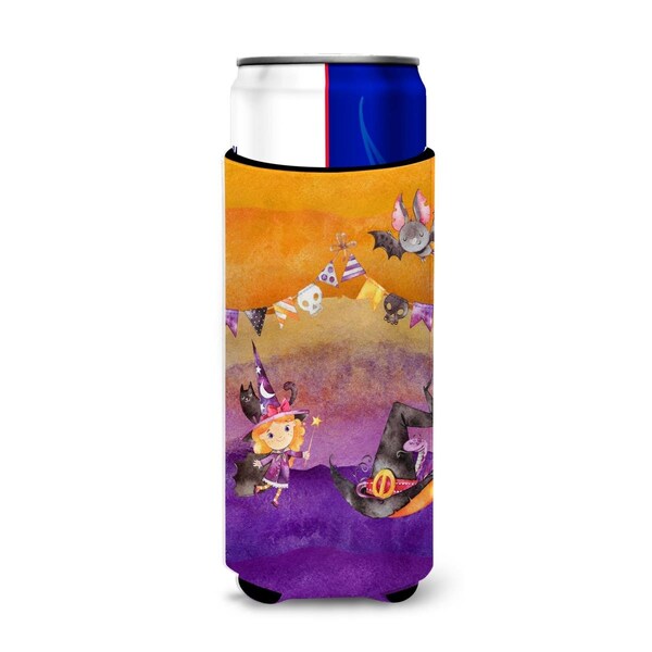 Carolines Treasures Halloween Little Witch Party Michelob Ultra Hugger for Slim Cans - BB7462MUK