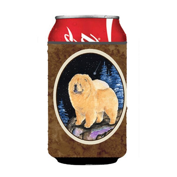 Carolines Treasures Starry Night Chow Chow Can or bottle sleeve Hugger 12 oz. - SS8454CC