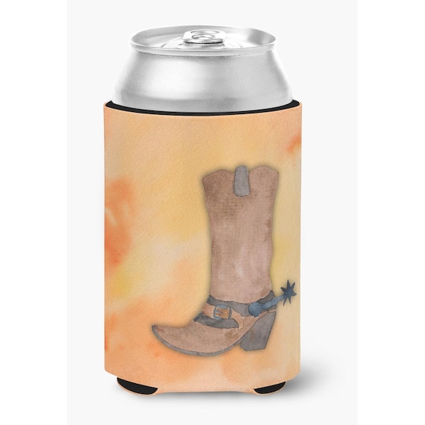 Carolines Treasures Cowboy Boot Watercolor Can or Bottle Hugger - BB7371CC