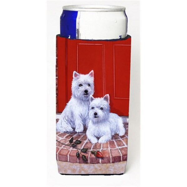 Carolines Treasures Red Door Westies Michelob Ultra Can coolers for Slim Cans - BDBA0348MUK
