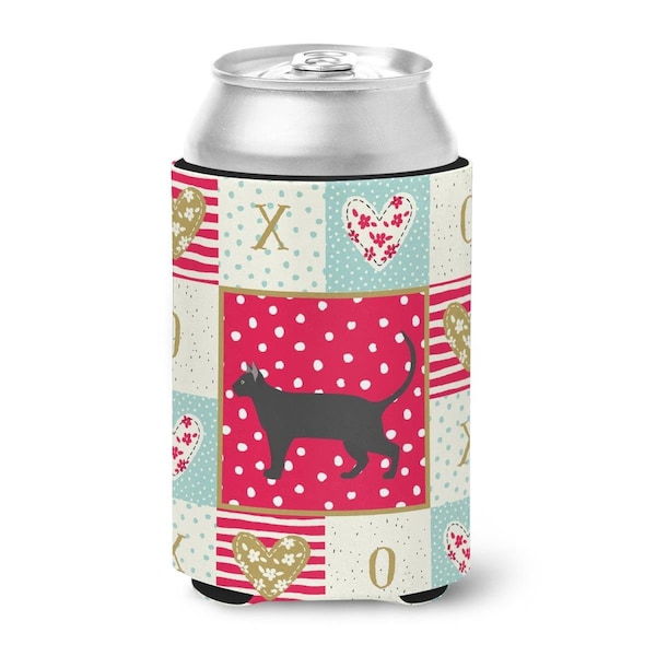 Carolines Treasures 12 oz Pantherette Cat Love Can or Bottle Hugger - CK5671CC