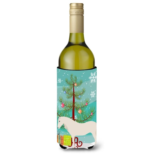 Carolines Treasures Paso Fino Horse Christmas Wine Bottle Beverge Insulator Hugger - BB9272LITERK