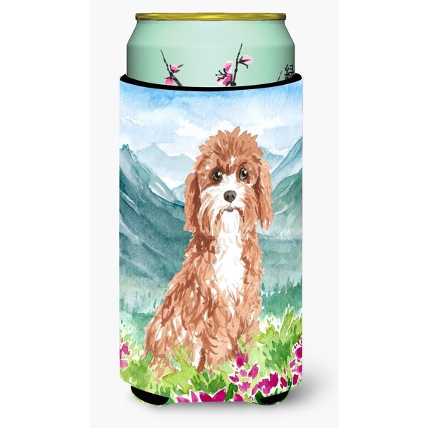 Carolines Treasures Mountain Flowers Cavapoo Tall Boy Beverage Insulator Hugger - CK2539TBC