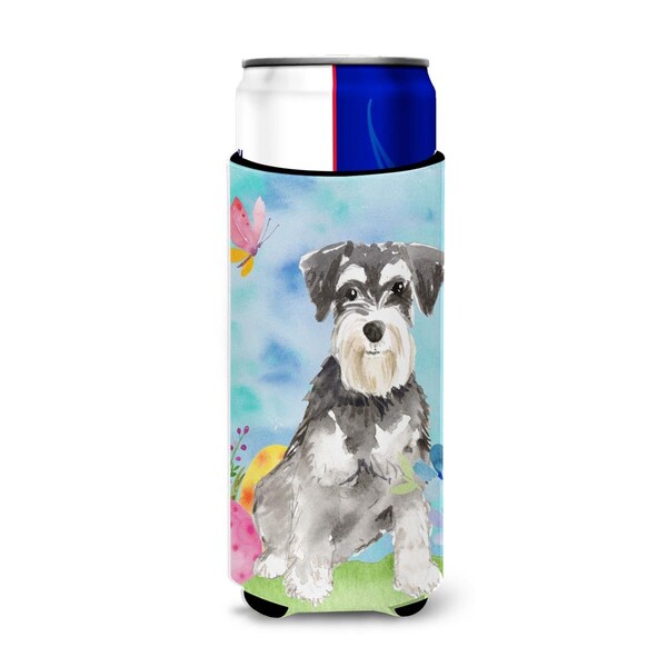 Carolines Treasures Easter Eggs Schnauzer No.2 Michelob Ultra Hugger for Slim Cans - CK1907MUK