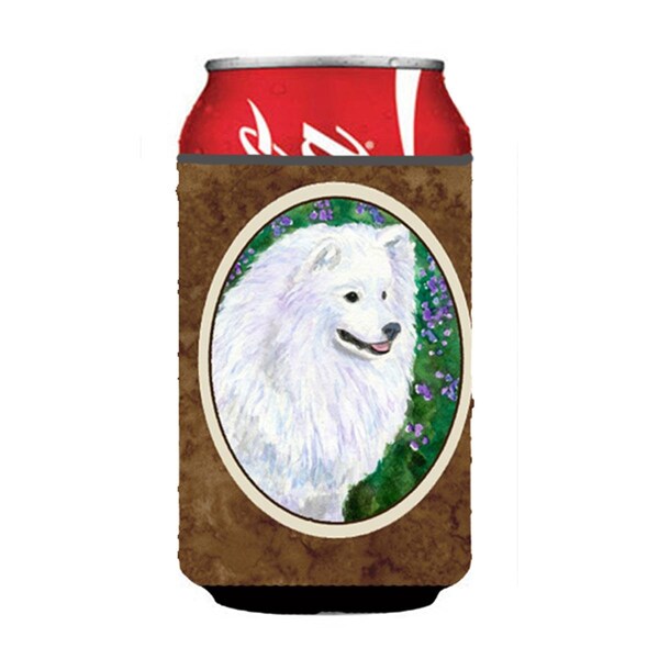 Carolines Treasures American Eskimo Can Or Bottle  Hugger - 12 oz. - SS8965CC