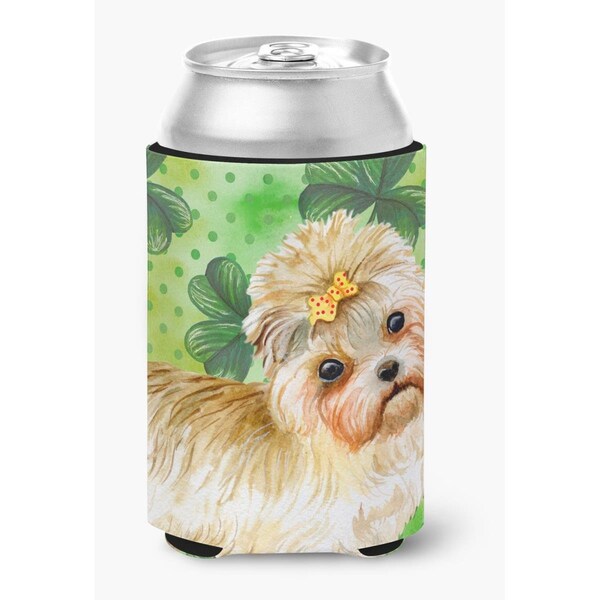 Carolines Treasures Morkie St.Patricks Can or Bottle Hugger - BB9842CC