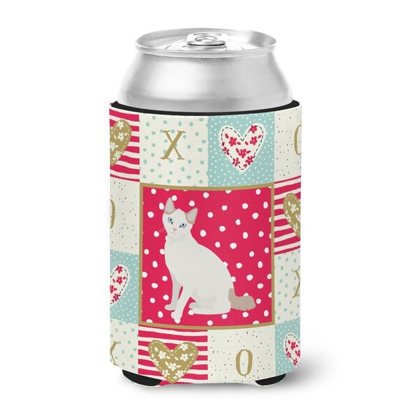 Carolines Treasures 12 oz Korean Bobtail Cat Love Can or Bottle Hugger - CK5768CC