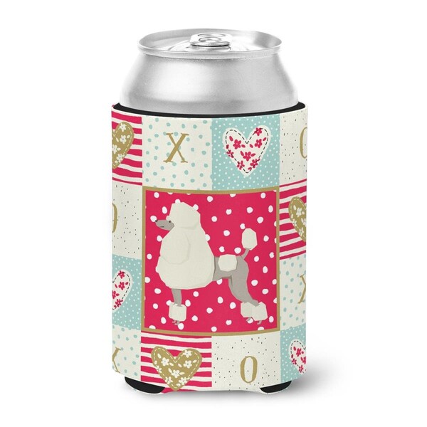 Carolines Treasures 12 oz Poodle Love Can or Bottle Hugger - CK5946CC