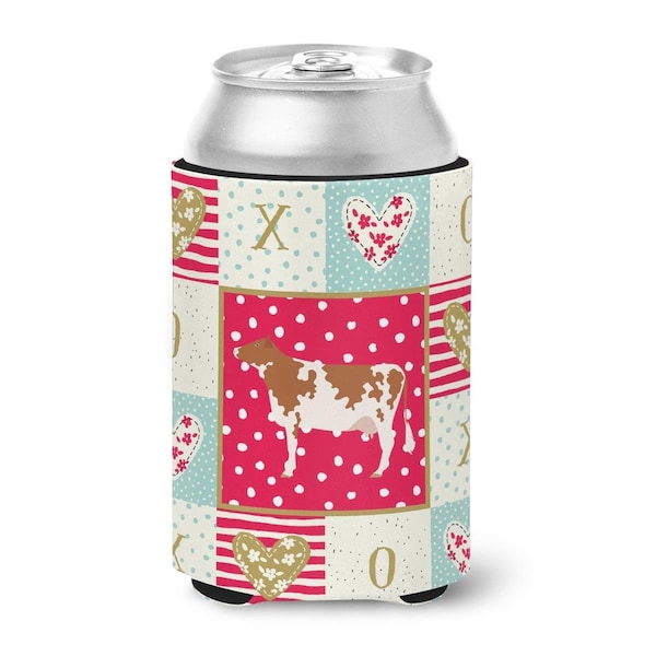 Carolines Treasures Ayrshire Cow Love Can or Bottle Hugger - CK5254CC