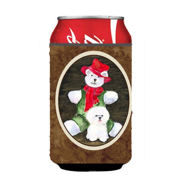 Carolines Treasures Bichon Frise Can Or Bottle  Hugger - 12 oz. - SS8948CC