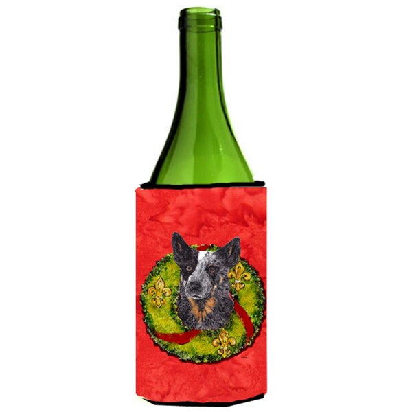 Carolines Treasures Australian Cattle Dog Wine bottle sleeve Hugger - 24 oz. - SC9090LITERK