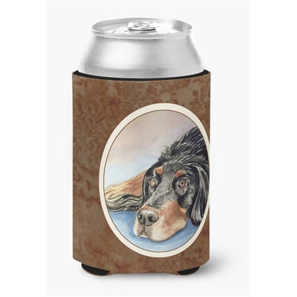 Carolines Treasures Gordon Setter Waiting on Mom Can or Bottle Hugger - 7062CC