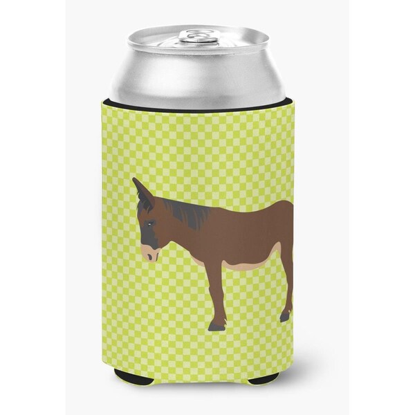 Carolines Treasures Zamorano-Leones Donkey Green Can or Bottle Hugger - BB7679CC