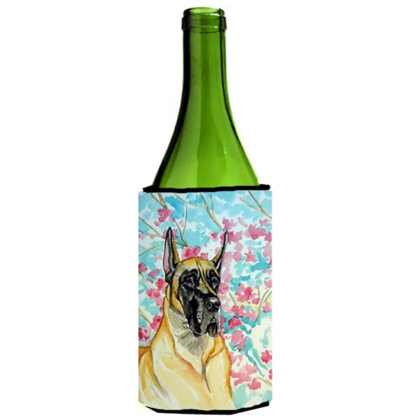 Carolines Treasures Fawn Great Dane Wine bottle sleeve Hugger - 24 Oz. - 7270LITERK