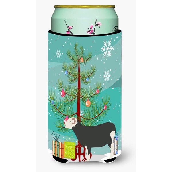 Carolines Treasures Herwick Sheep Christmas Tall Boy Beverage Insulator Hugger - BB9337TBC