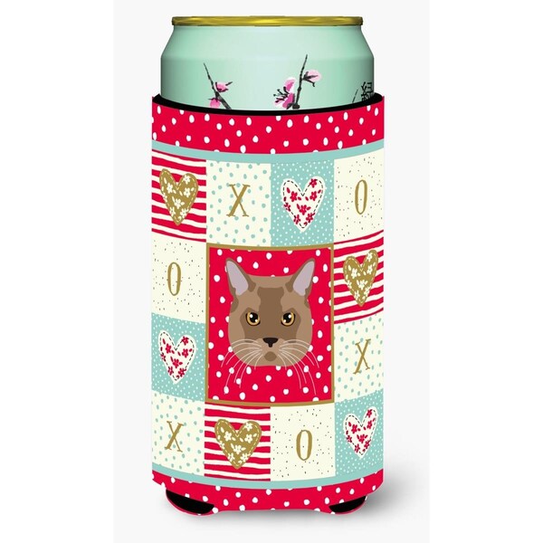 Carolines Treasures European Burmese Cat Tall Boy Beverage Insulator Hugger - CK5115TBC