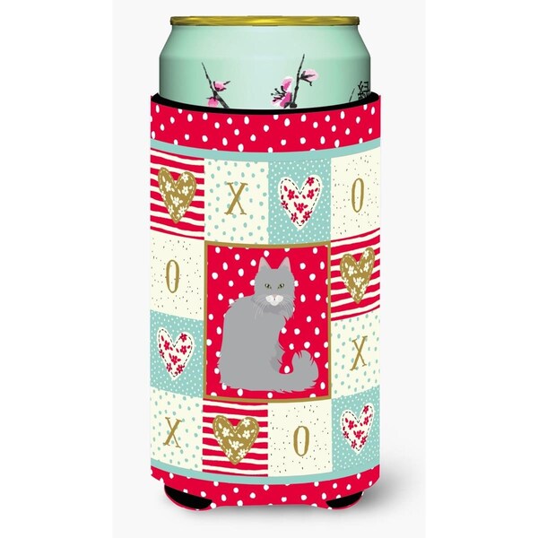 Carolines Treasures 22-24 oz Norwegian Forest Cat Love Tall Boy Beverage Hugger - CK5772TBC