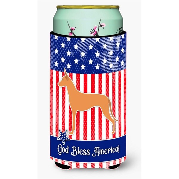Carolines Treasures USA Patriotic Pharaoh Hound Tall Boy Beverage Insulator Hugger - BB3288TBC