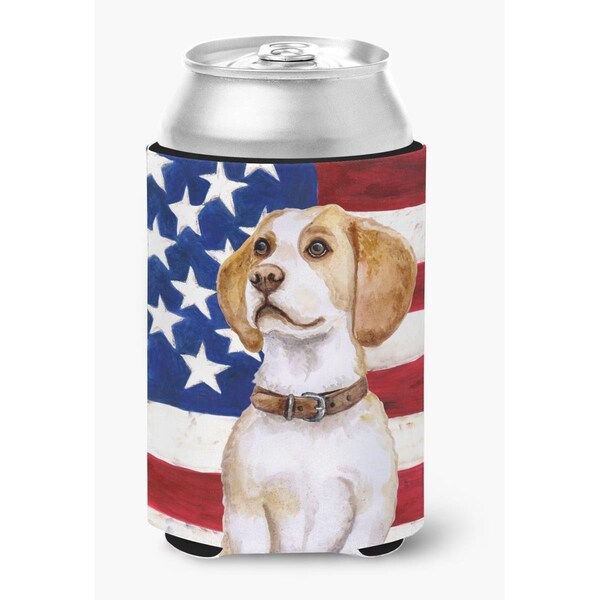 Carolines Treasures Beagle Patriotic Can or Bottle Hugger - BB9686CC