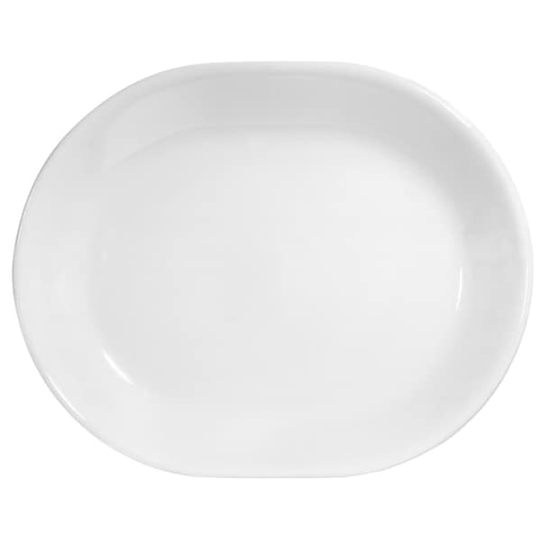 Corelle Corelle Winter Frost Glass Winter Serving Platter 12-1/2 in. D 1 pk - 6003110