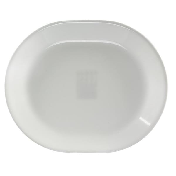 Corelle Corelle Winter Frost Glass Winter Serving Platter 12-1/2 in. D 1 pk - 6003110