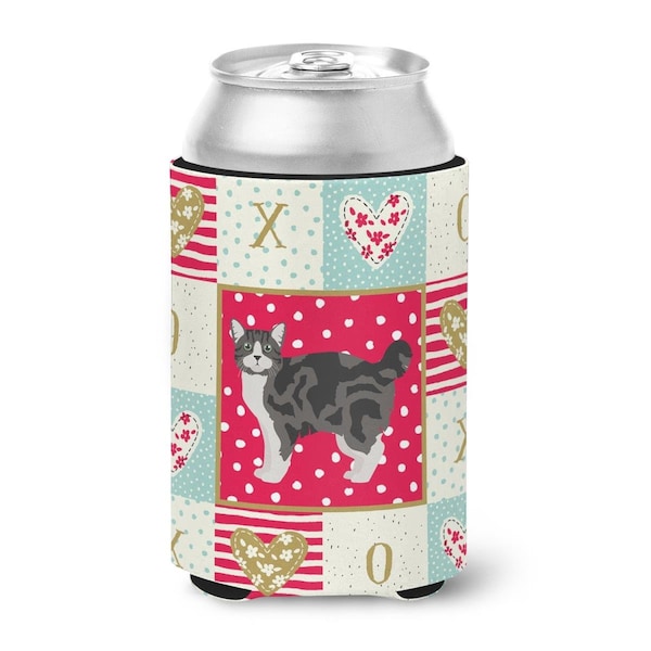 Carolines Treasures 12 oz Manx No.1 Cat Love Can or Bottle Hugger - CK5646CC