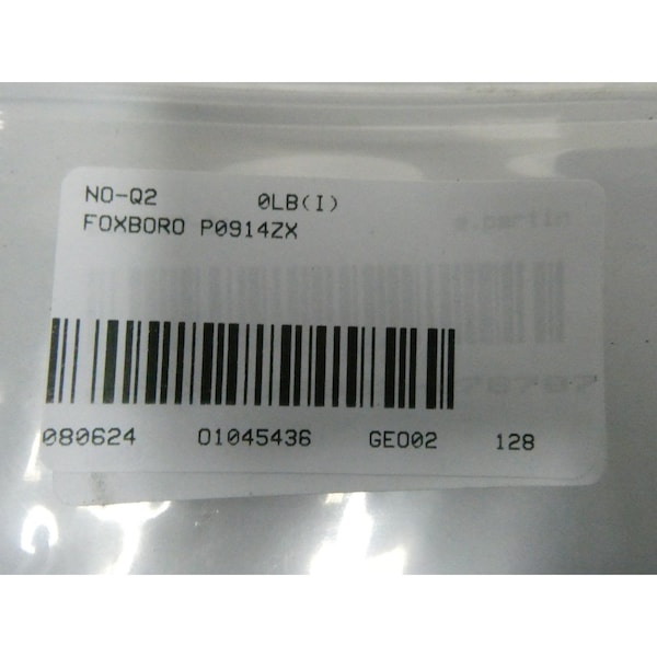 SERIE Foxboro I/A FCM IDENTIFICATION OTROS MÓDULOS DE PLC Y DCS - P0914ZX