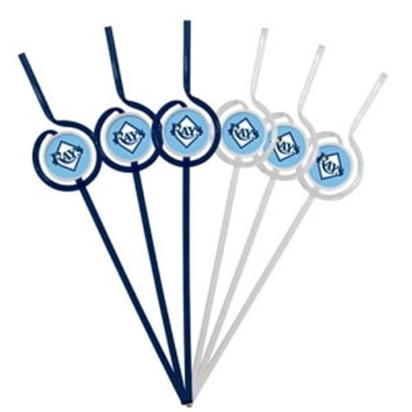 Pangea Brands Tampa Bay Rays Team Sipper Straws - 1558001923