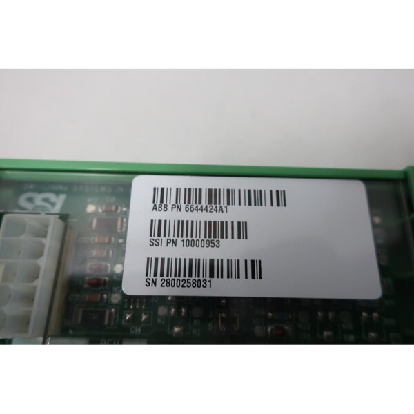 MONITOR DE BUS DE VOLTAJE DE OTRO MÓDULO PLC Y DCS - 6644424A1