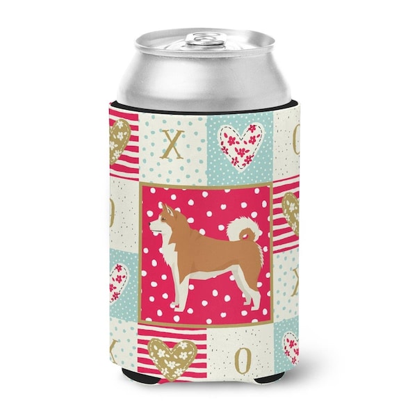 Carolines Treasures 12 oz Akita Love Can or Bottle Hugger - CK5902CC