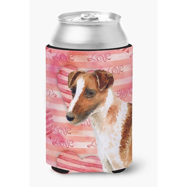 Carolines Treasures Smooth Fox Terrier Love Can or Bottle Hugger - BB9734CC