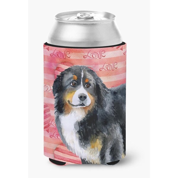 Carolines Treasures Bernese Mountain Dog Love Can or Bottle Hugger - BB9732CC