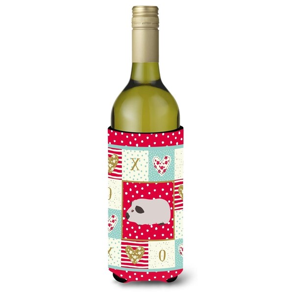 Carolines Treasures 24 oz Himalayan Guinea Pig Love Wine Bottle Hugger - CK5429LITERK