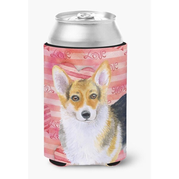 Carolines Treasures Pembroke Corgi Love Can or Bottle Hugger - BB9729CC