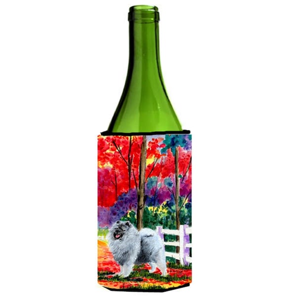 Carolines Treasures Keeshond Wine bottle sleeve Hugger 24 oz. - SS8432LITERK