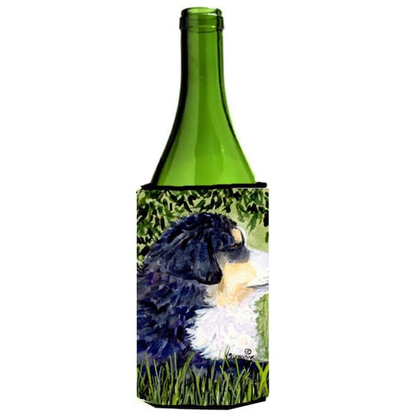 Carolines Treasures Bernese Mountain Dog Wine bottle sleeve Hugger - 24 Oz. - SS8832LITERK