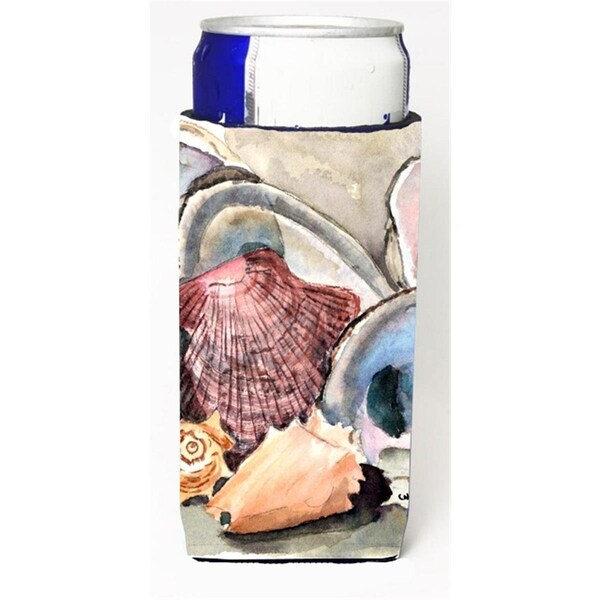 Carolines Treasures Sea Shells Michelob Ultra bottle sleeves for slim cans 12 oz. - 8619MUK