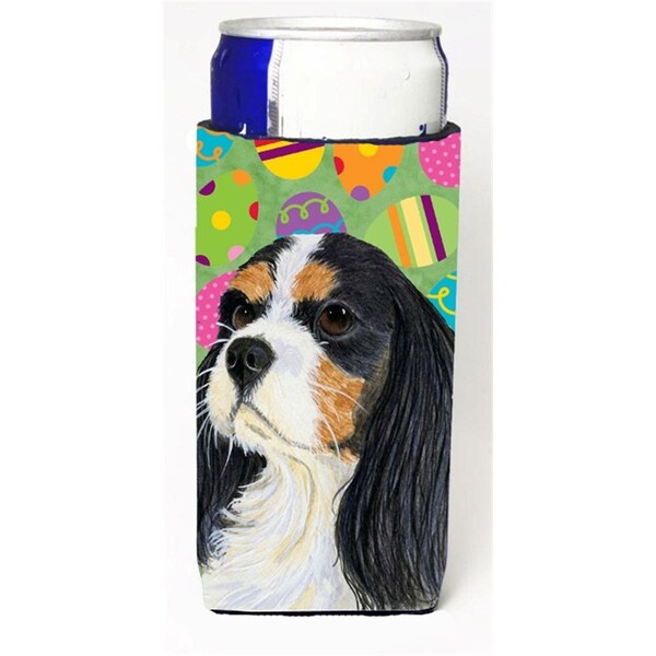 Carolines Treasures Cavalier Spaniel Easter Eggtravaganza Michelob Ultra s For Slim Cans - 12 oz. - LH9414MUK