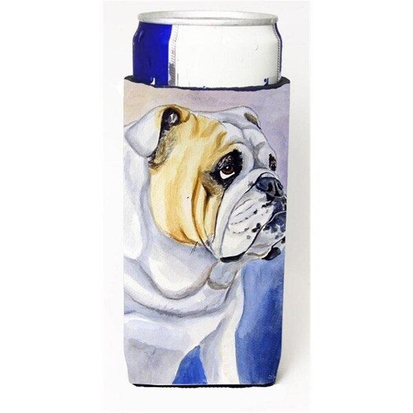 Carolines Treasures English Bulldog Michelob Ultra bottle sleeve for Slim Can - 7028MUK