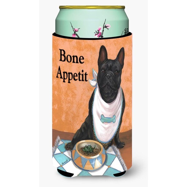 Carolines Treasures 22-24 oz French Bulldog Bone Appetit Tall Boy Hugger - PPP3096TBC