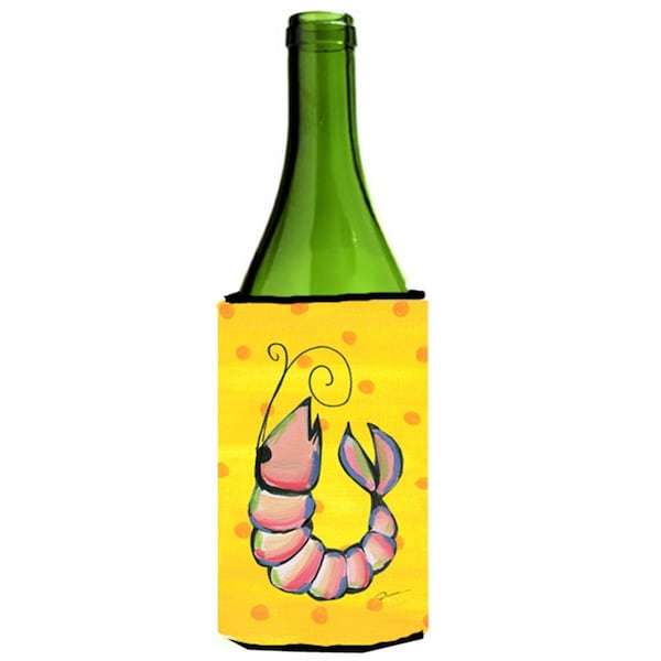 Carolines Treasures Shrimp Wine bottle sleeve Hugger - LD6120LITERK