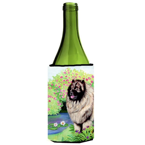 Carolines Treasures Keeshond Wine bottle sleeve Hugger 24 oz. - 7074LITERK