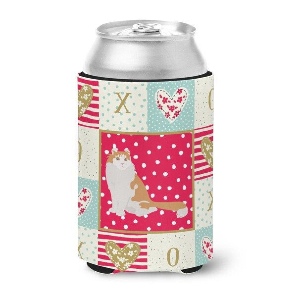 Carolines Treasures 12 oz American Curl Cat Love Can or Bottle Hugger - CK5735CC