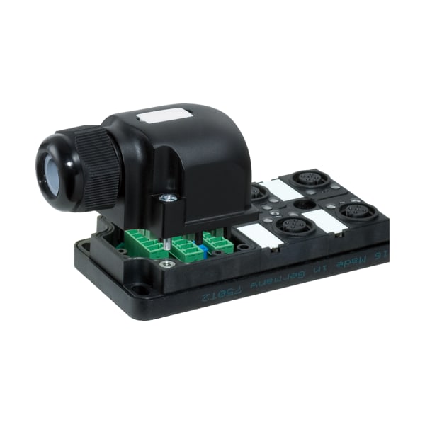 Módulo MVP12 de Murr Elektronik, 4XM12, UNIVERSAL, Caja de distribución Universal, clavijas 1:1 a terminal - 8000-44742-0000000