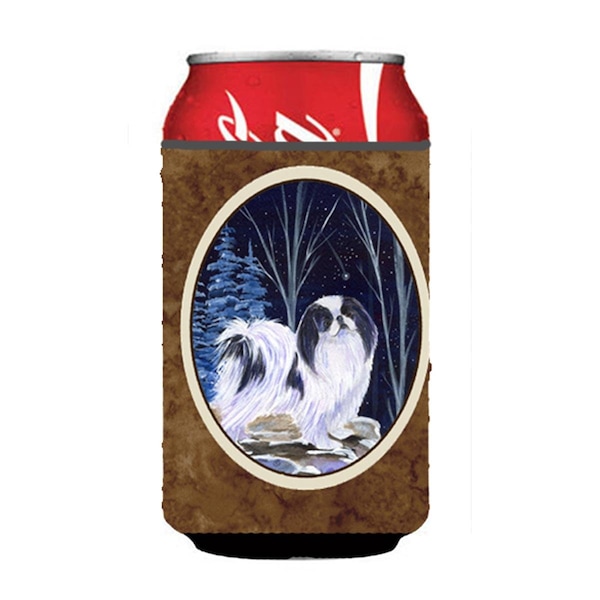 Carolines Treasures Starry Night Japanese Chin Can Or bottle sleeve Hugger - 12 oz. - SS8374CC